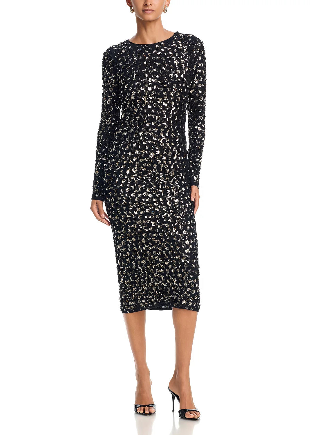 Abbygail Sequin Midi Dress