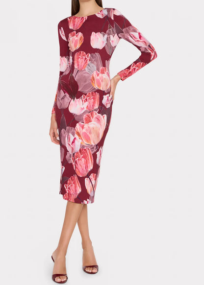 Abbygail Floral Midi Dress