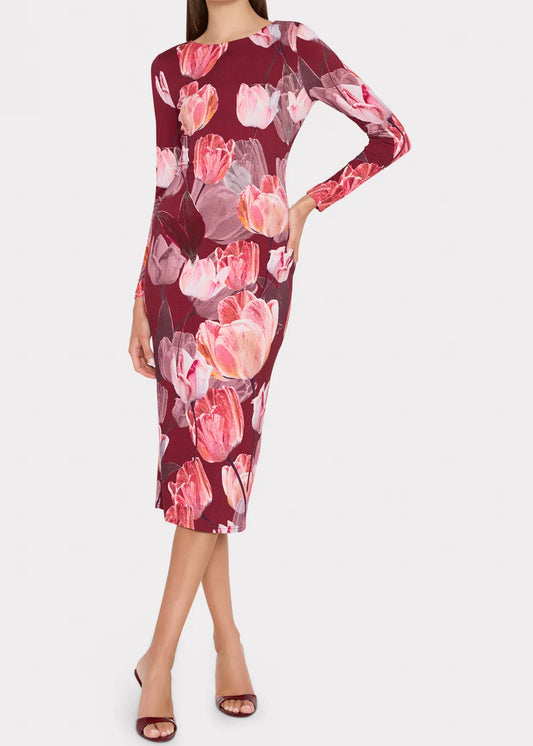 Abbygail Floral Midi Dress