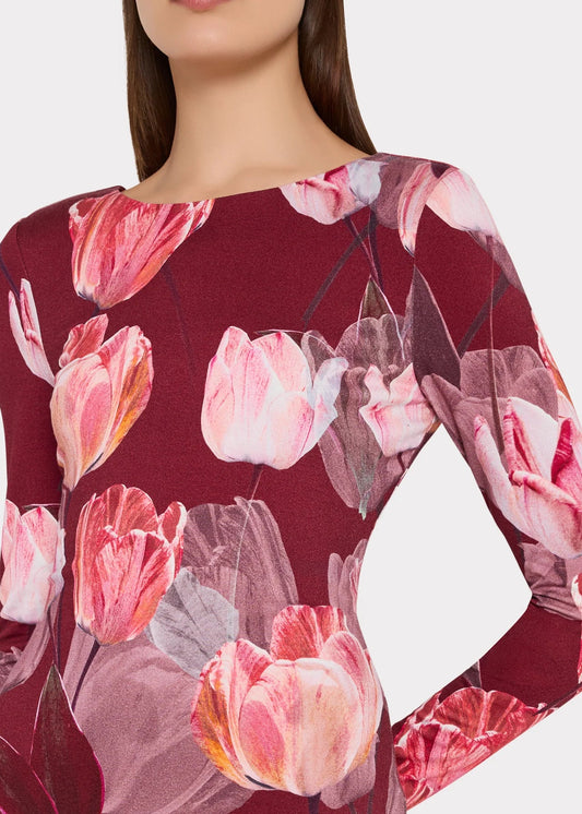 Abbygail Floral Midi Dress