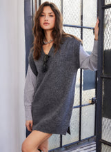 Load image into Gallery viewer, Sally Mixed Media Dress
