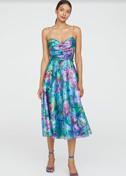 Allegra Draped Cocktail Dress