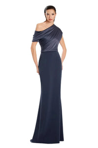 Draping One Shoulder Gown