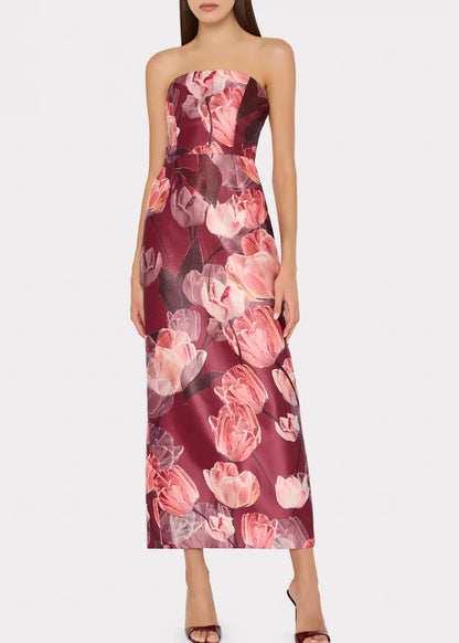 Orion Tulip Brocade Dress