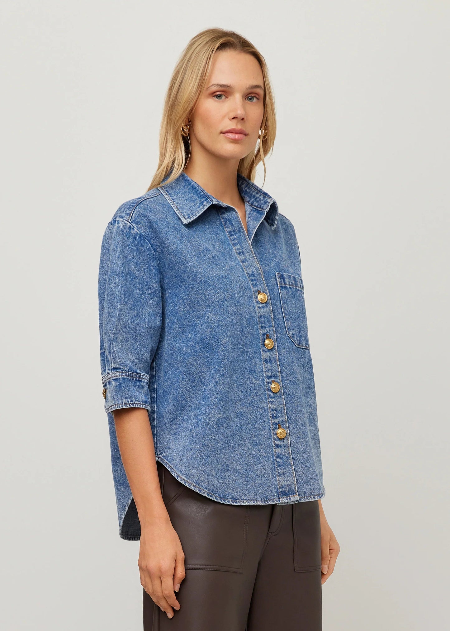 Suri Button Up Top