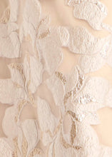 Load image into Gallery viewer, Floral Strapless A-Line Gown