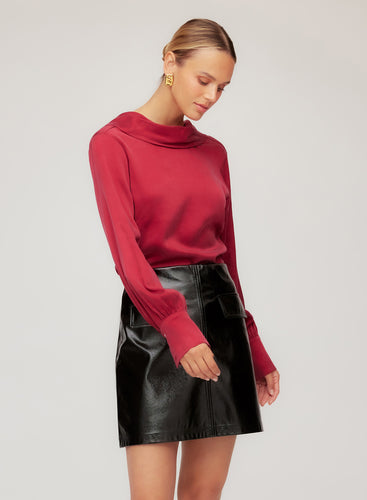 Camille Cowl Back Top