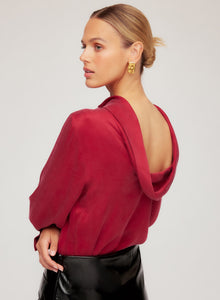 Camille Cowl Back Top