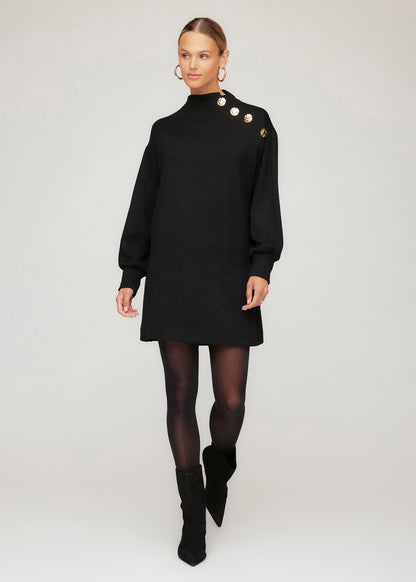 Brenna Mock Neck Dress