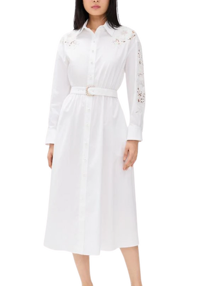 Julia Lace Combo Dress