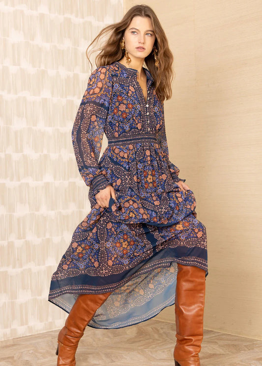 Marisol Chiffon Maxi Dress