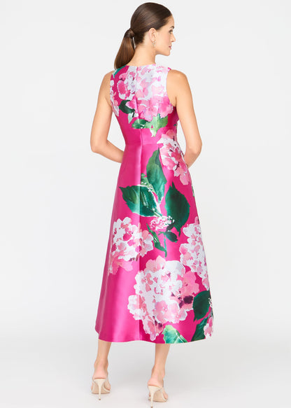 RAINA TEA LENGTH DRESS