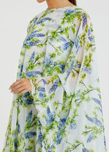 Load image into Gallery viewer, Floral Print High Neck Ruffle Dress