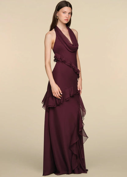 Marisol Cowl Neck Gown