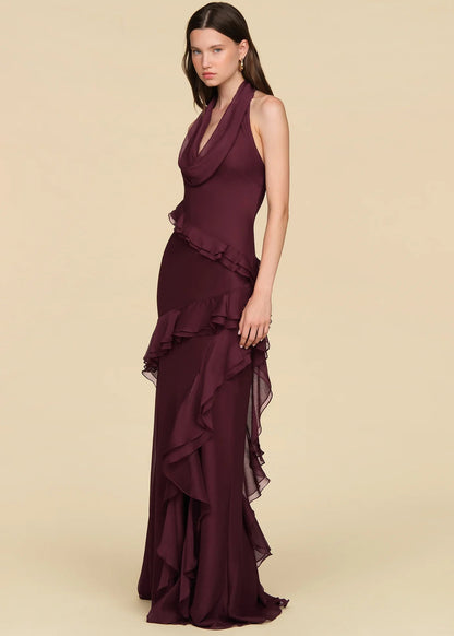 Marisol Cowl Neck Gown