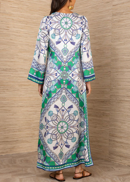 Laylani Charmeuse Caftan