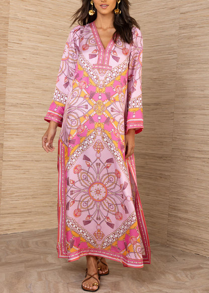 Laylani Charmeuse Caftan