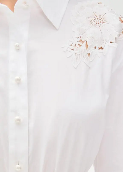 Julia Lace Combo Dress