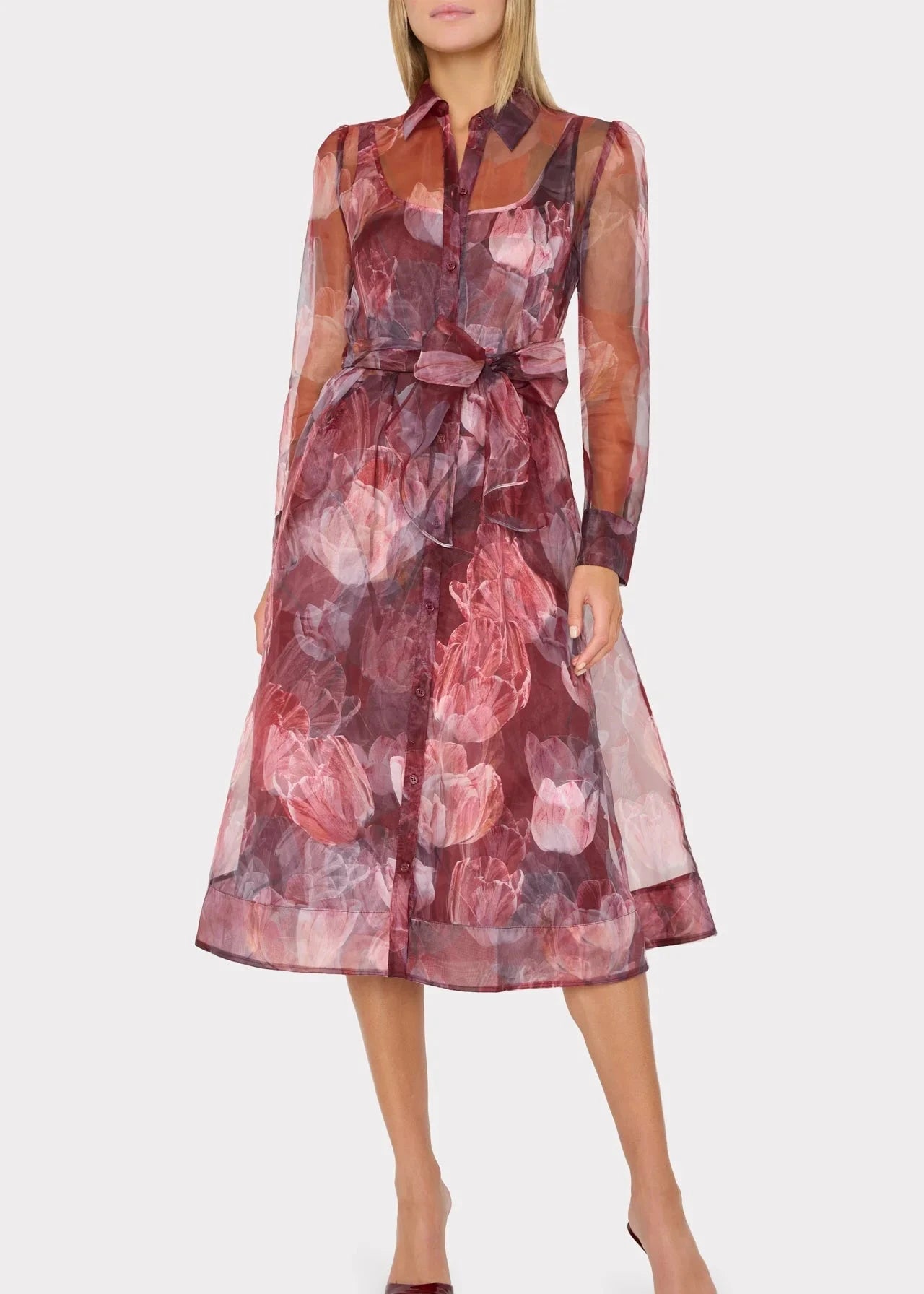 Suzie Printed Midi Dress