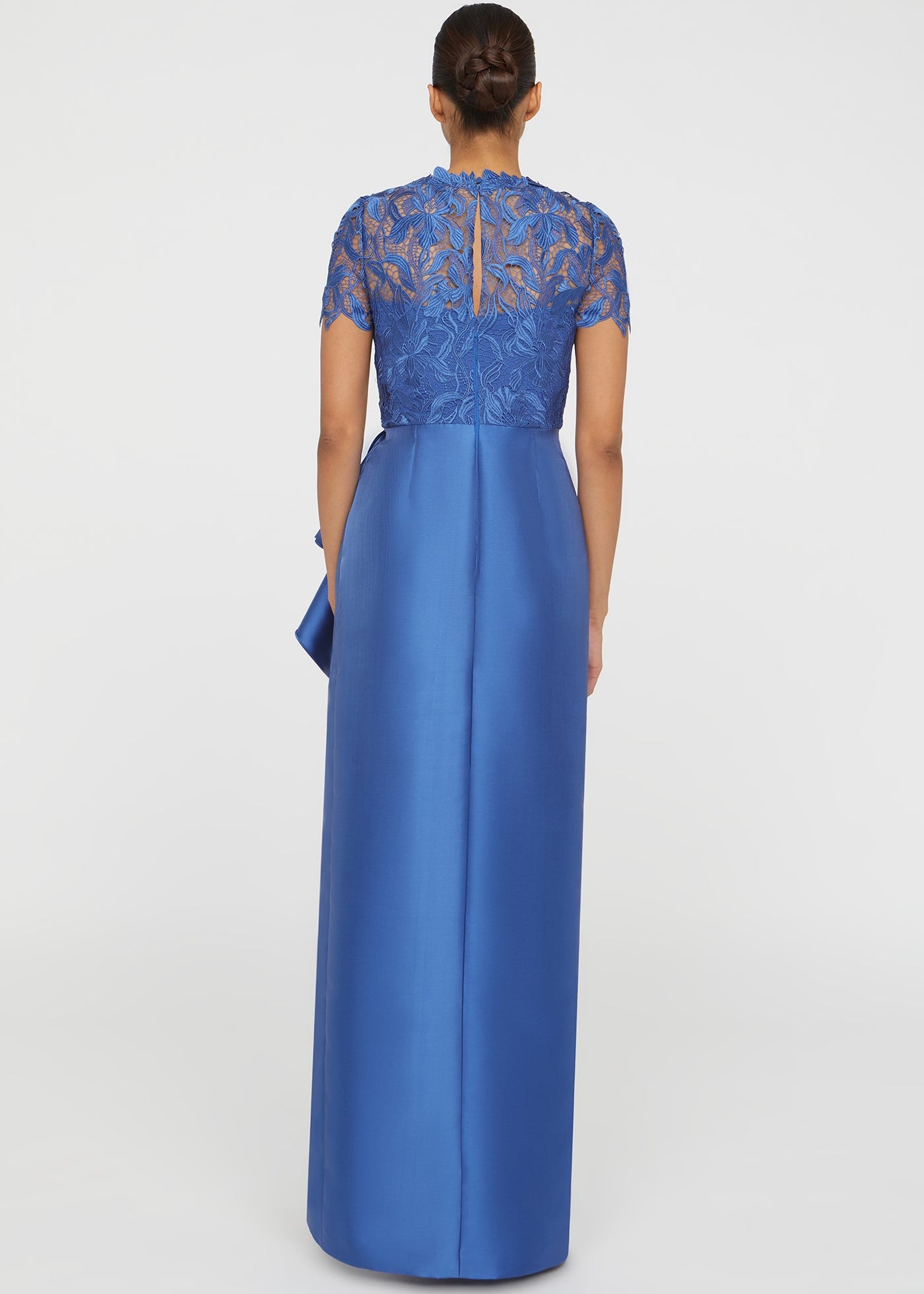 SELENA COLUMN DRAPED DRESS