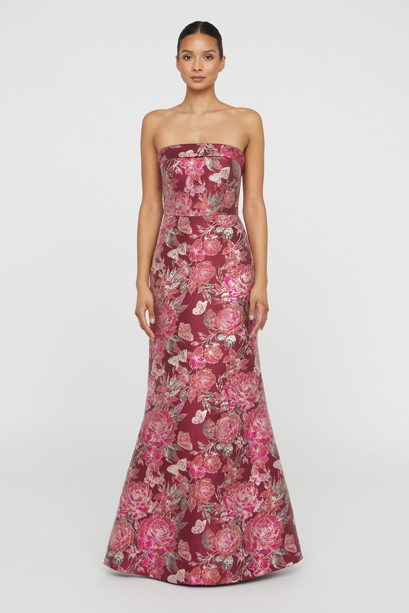 HAVEN STRAPLESS GOWN