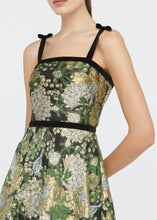 Load image into Gallery viewer, JONI VELVET BOW STRAP DRESS