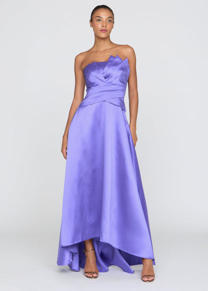 COCO HIGH LOW MIKADO GOWN