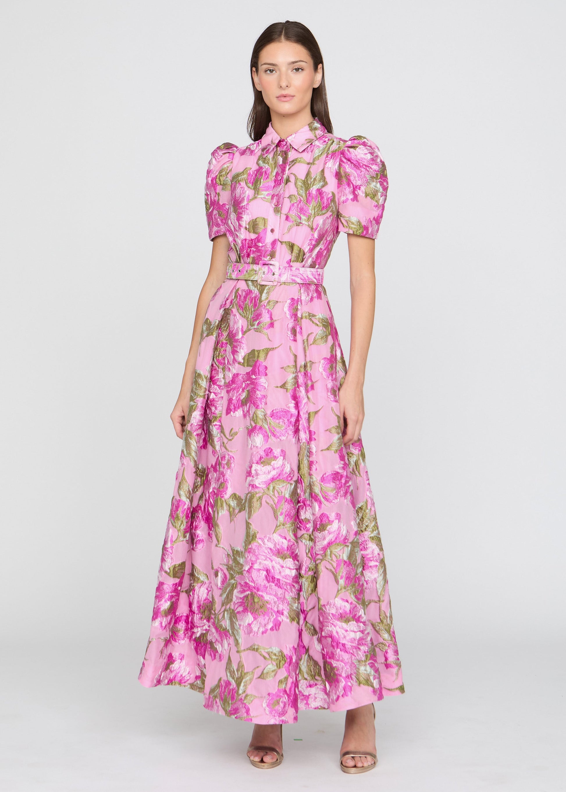 ABBA JACQUARD GOWN