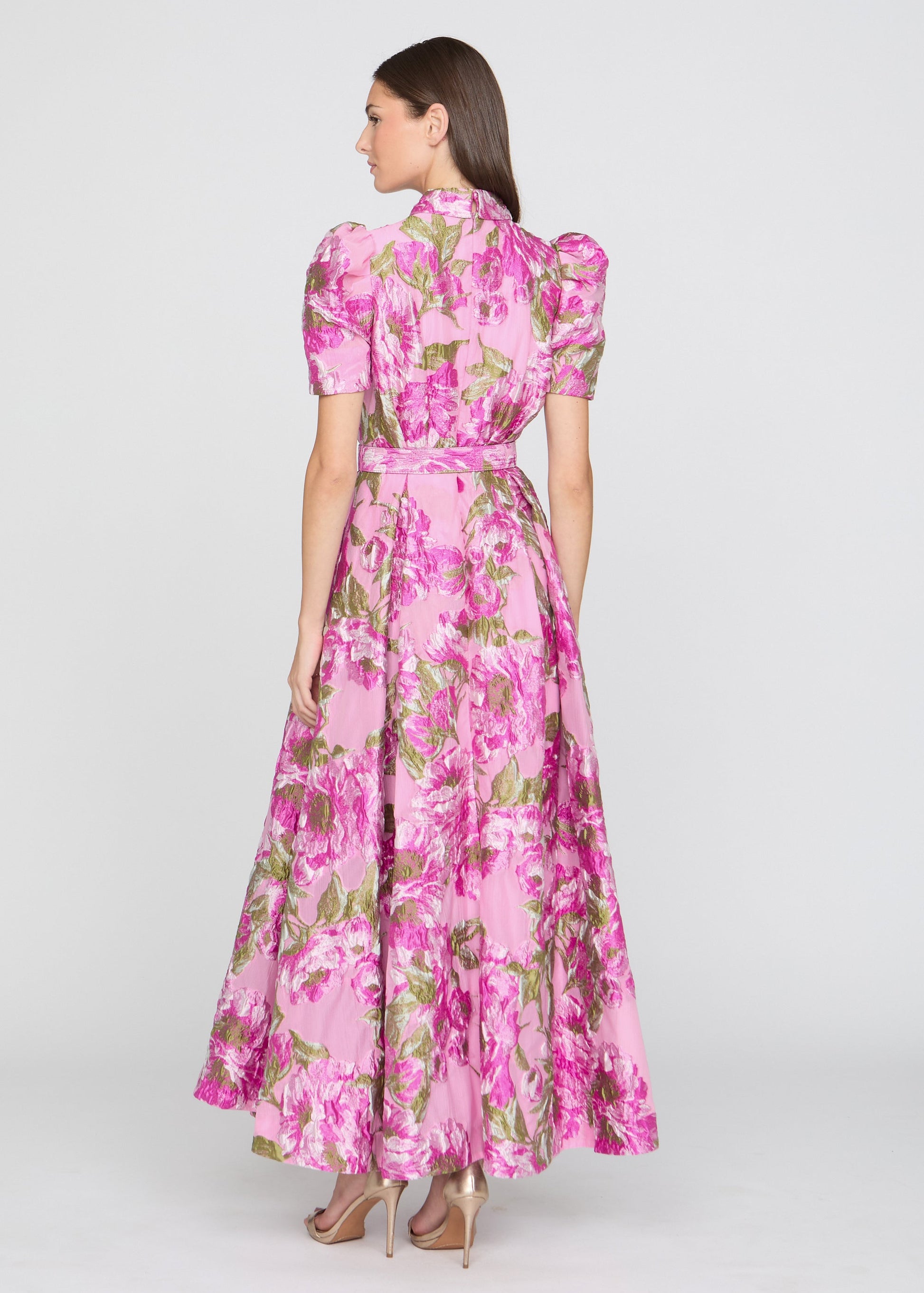 ABBA JACQUARD GOWN