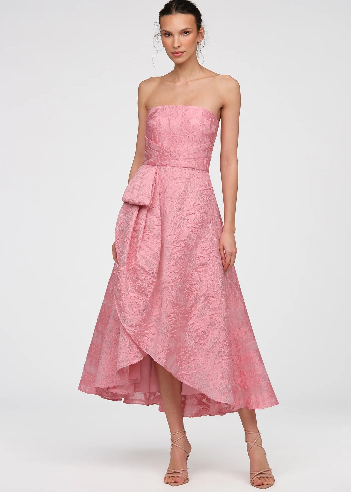 Soraya Strapless Wrap Dress
