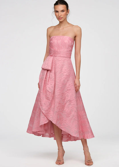 Soraya Strapless Wrap Dress