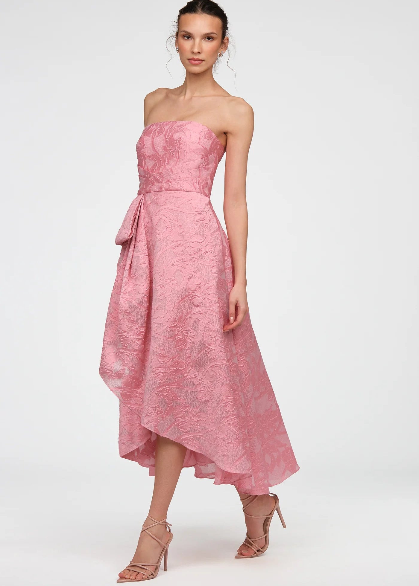 Soraya Strapless Wrap Dress