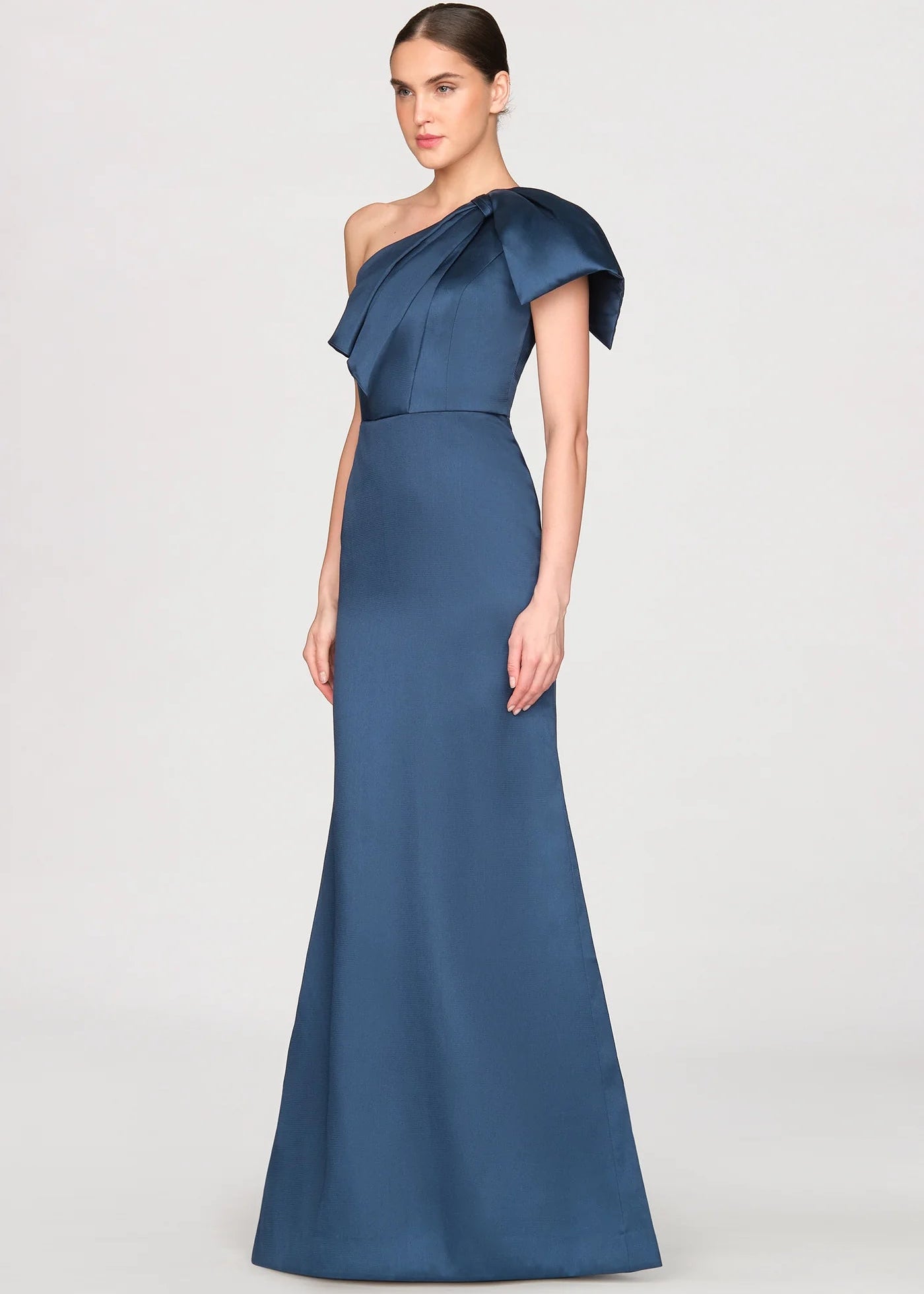 Cathy One Shoulder Bow Dress