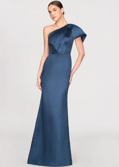 Cathy One Shoulder Bow Dress