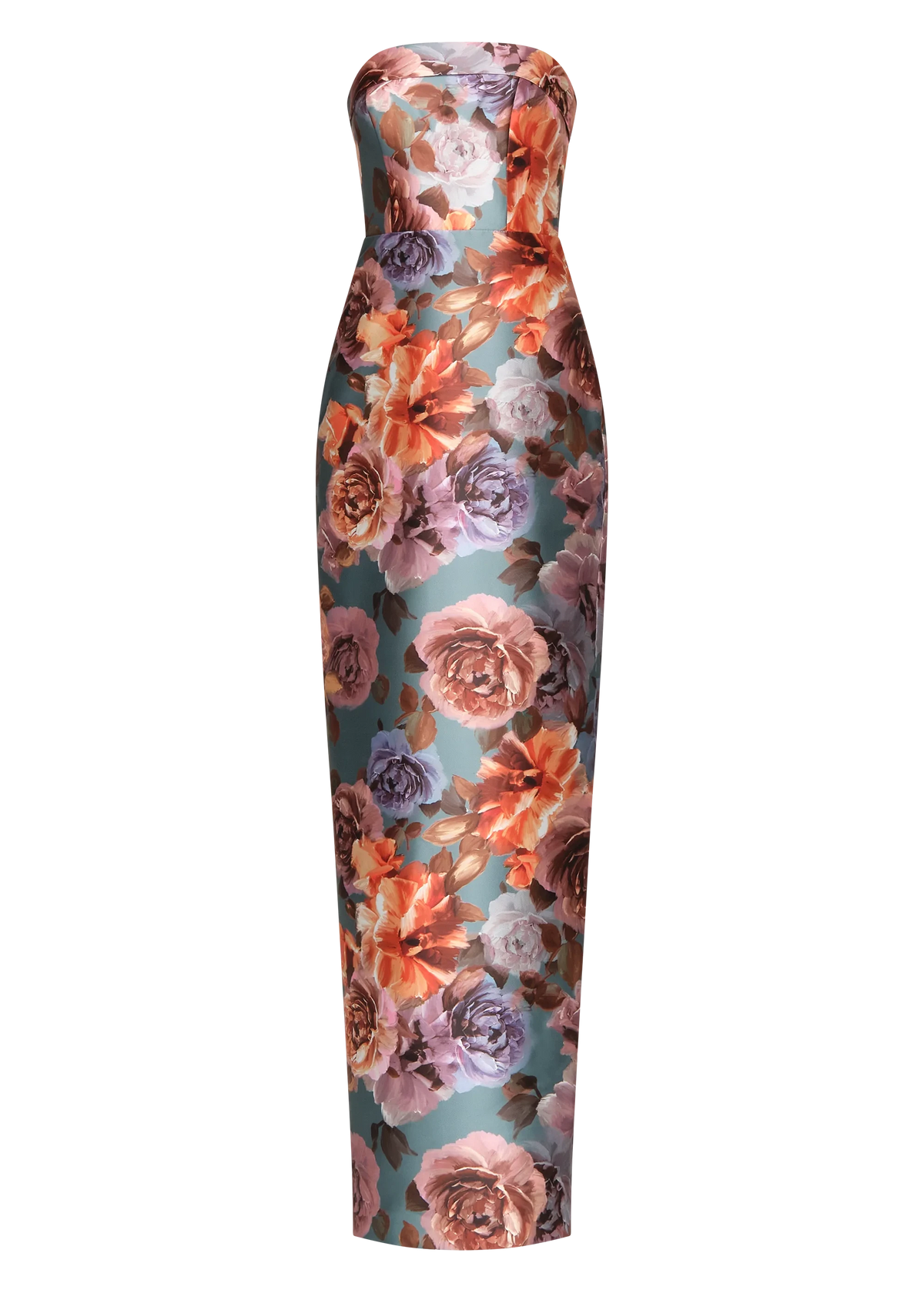 Cleo Strapless Column Gown