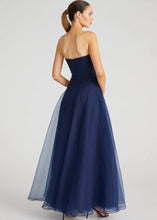 Load image into Gallery viewer, Teresa Strapless Draped Gown