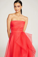 Load image into Gallery viewer, Teresa Strapless Draped Gown
