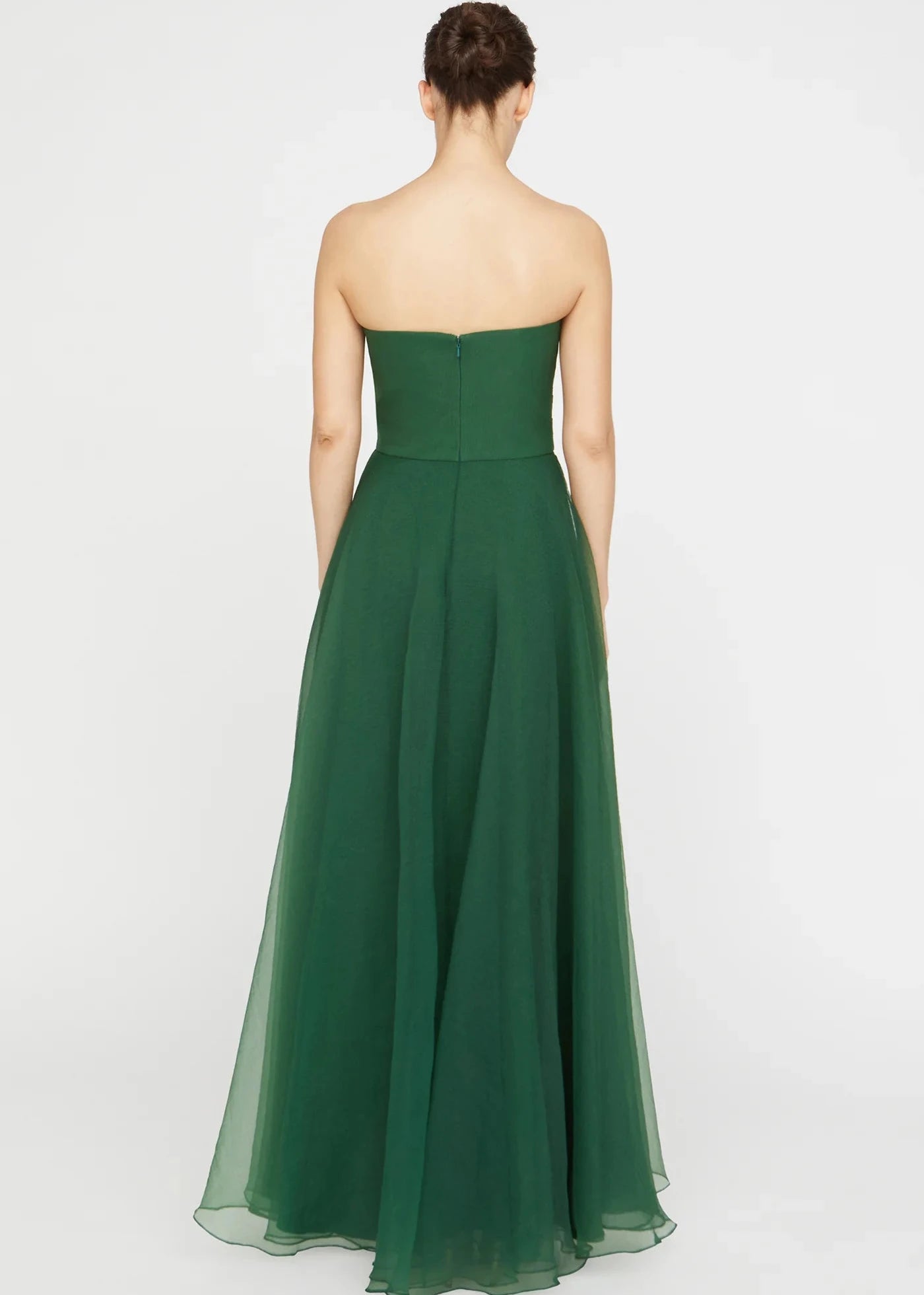 Teresa Strapless Draped Gown