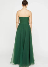 Load image into Gallery viewer, Teresa Strapless Draped Gown