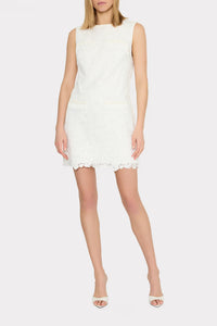3D Garden Lace Sleeveless Mini Dress