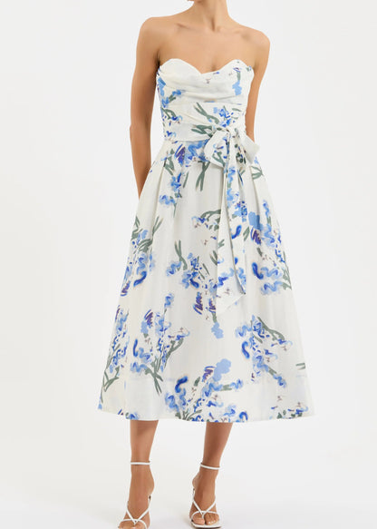 Bluebell Meadow Midi Dress