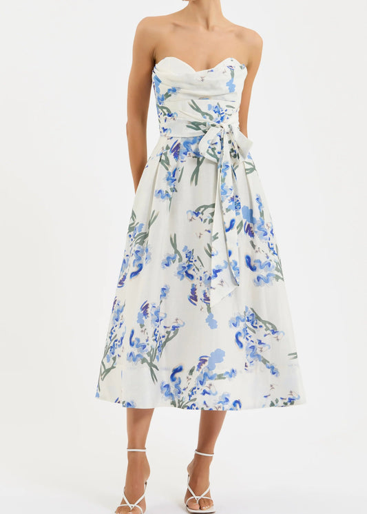 Bluebell Meadow Midi Dress