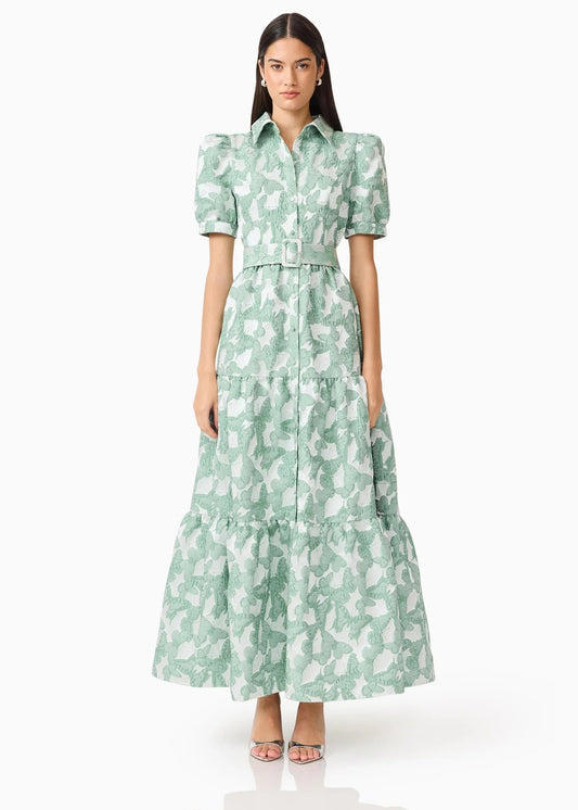 Lisette Puff Sleeve Maxi Dress
