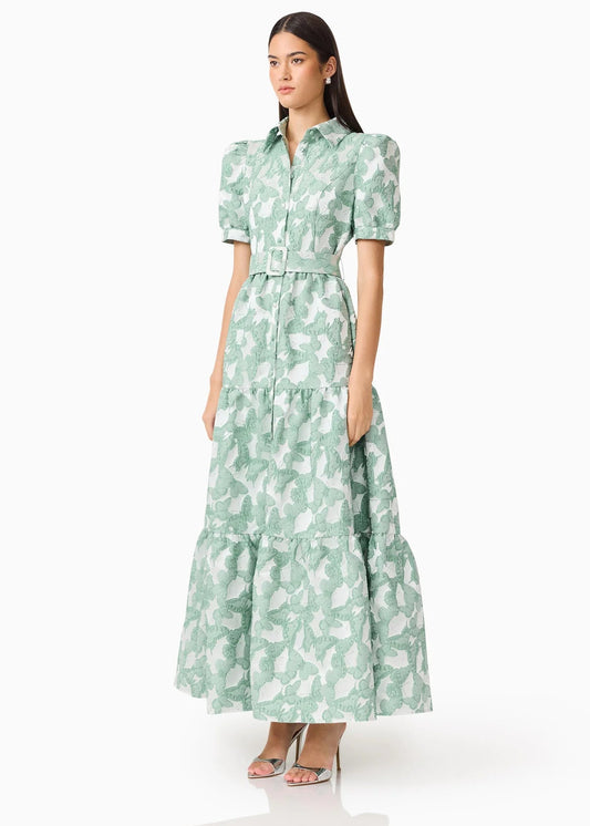 Lisette Puff Sleeve Maxi Dress
