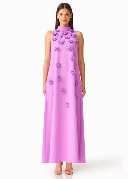 Solenne Halter Maxi Dress