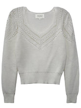 Load image into Gallery viewer, Lola Crochet Sweater