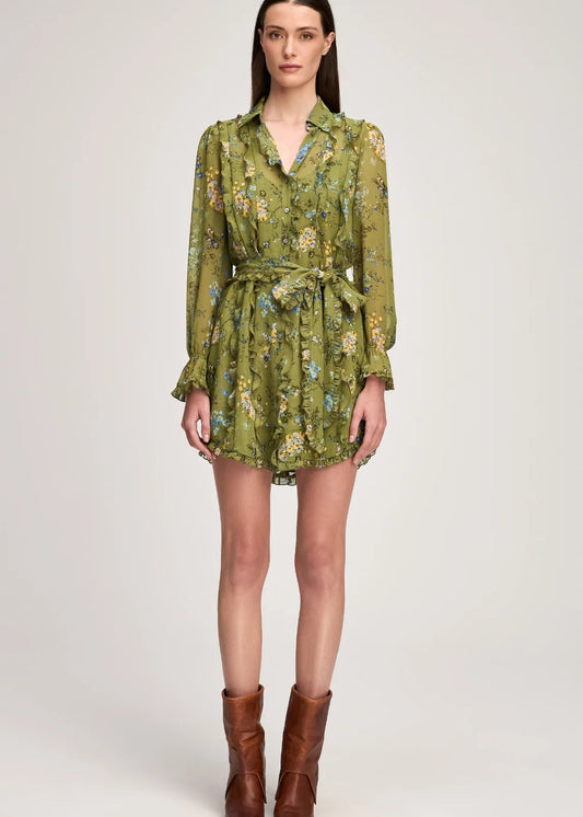 Windswept Floral Estelle Dress