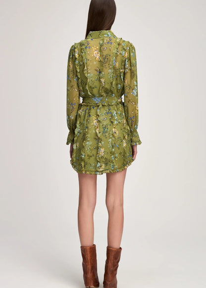 Windswept Floral Estelle Dress