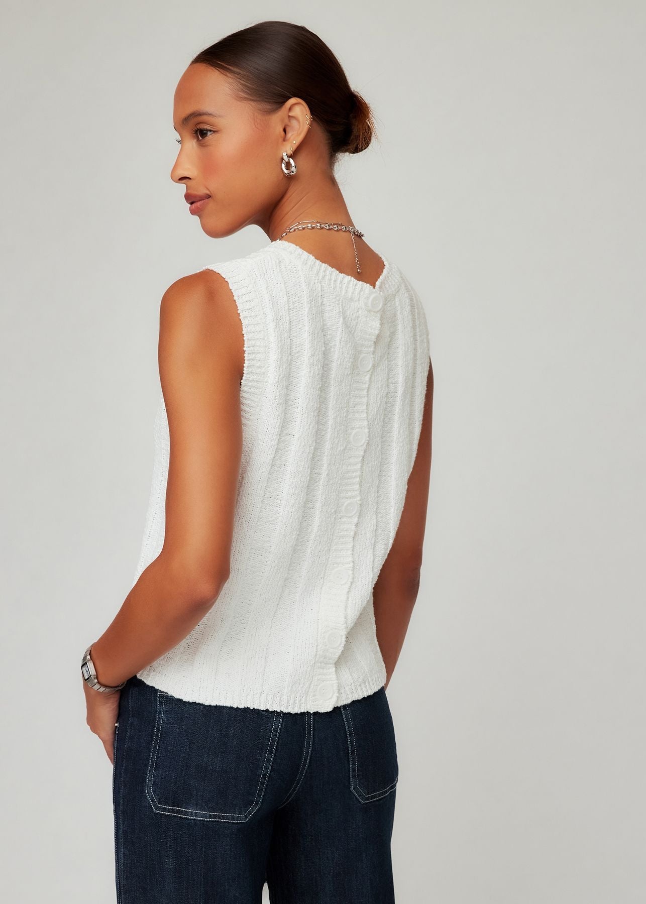 Zaydee Crochet Tank Top