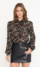 Load image into Gallery viewer, Maxwell Rope Georgette Blouse